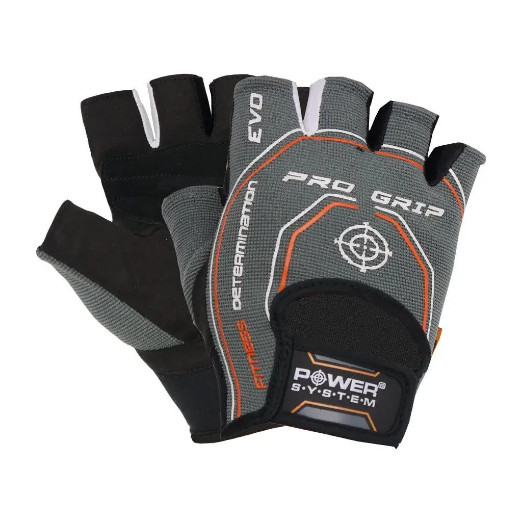 Рукавички для фітнесу Power System PS-2260 Pro Grip EVO Grey XL (PS_2260GR-5_XL) - зображення 1