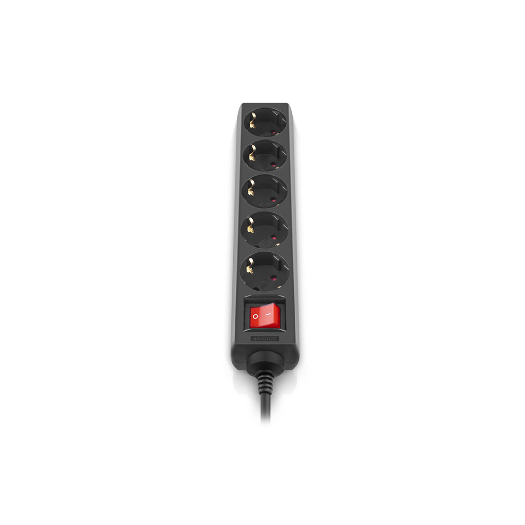 Мережевий фільтр живлення REAL-EL RS-Protect M 1.8m, black (EL122300026) - зображення 10