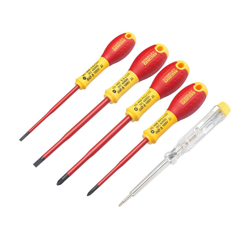 Набір викруток Stanley FatMax VDE 1000V ізольовані, 5 штук. (XTHT0-62692) - изображение 2