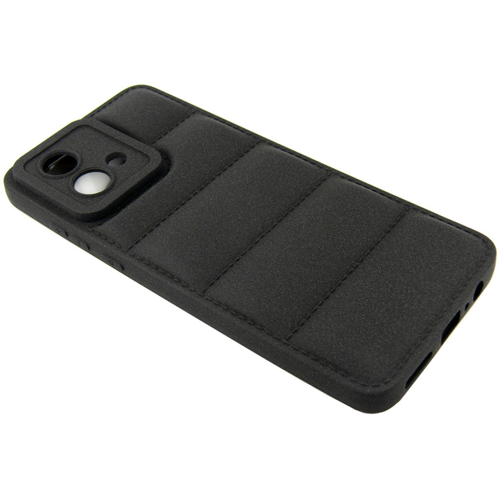 Чохол до мобільного телефона Dengos Soft Motorola G84 (black) (DG-TPU-SOFT-41) - зображення 3