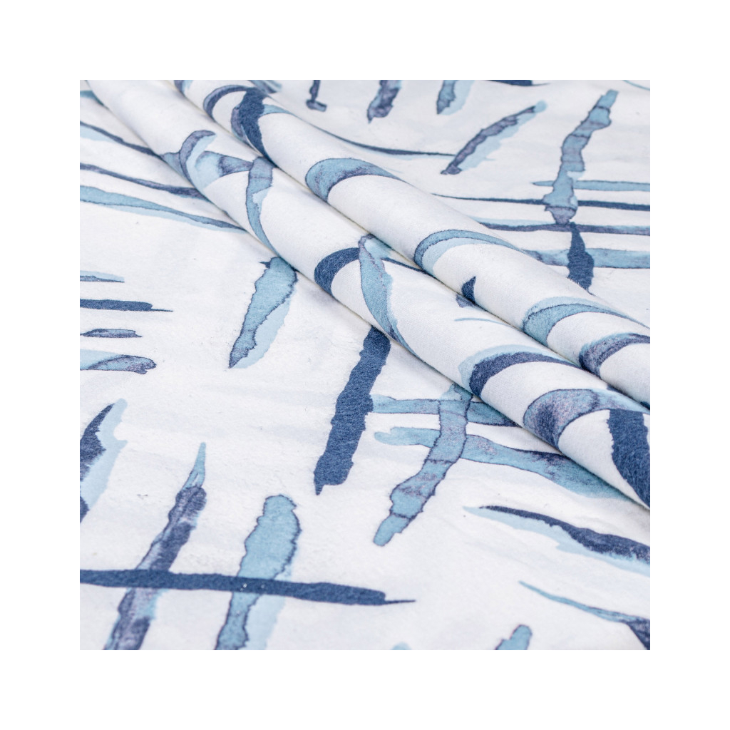 Постільна білизна Home Line Фланель (синьо-білий) сімейний (182768) - зображення 3