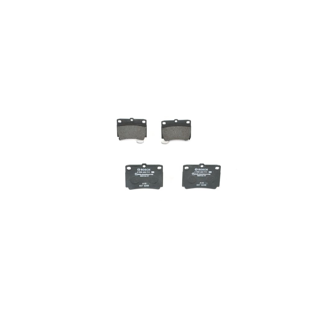 Гальмівні колодки Bosch 0 986 424 711 - зображення 5
