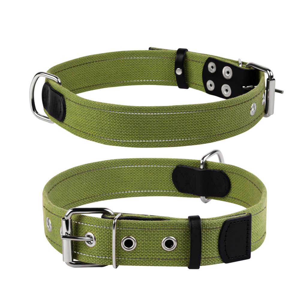 Нашийник для тварин Collar Брезент Ш 20 мм Д 31-41 см (0144) - зображення 1