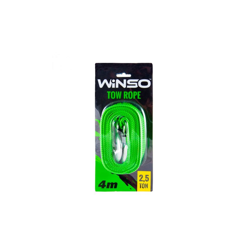 Трос буксирувальний WINSO 2,5т, 4м (132540) - зображення 2