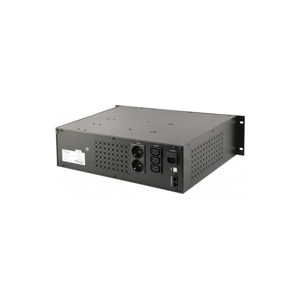 Пристрій безперебійного живлення EnerGenie UPS-RACK-2000 2000VA LCD (UPS-RACK-2000) - зображення 2