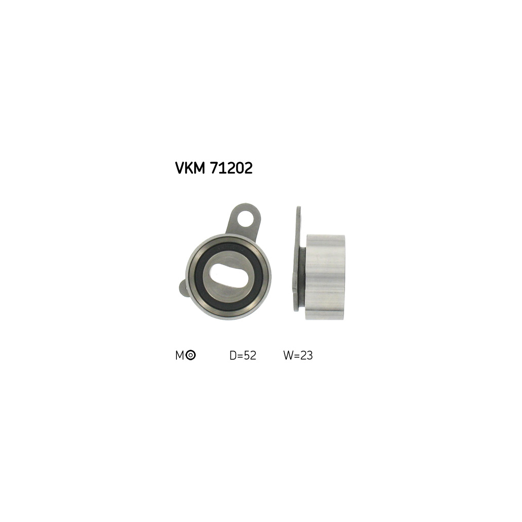 Ролик натягувача ременя SKF VKM 71202 - зображення 1