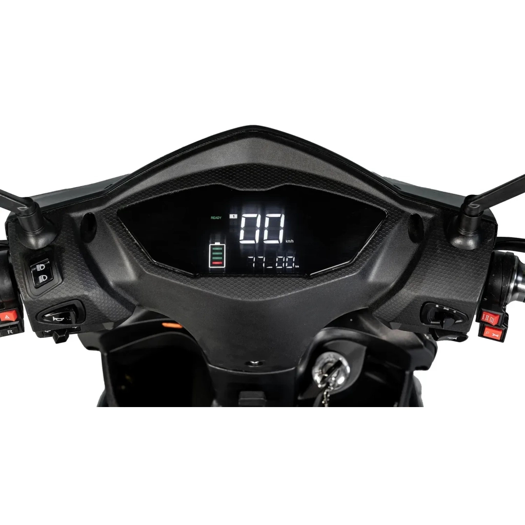 Електроскутер Atlas Eagle Box 2000W Plus Black (4033) - изображение 7