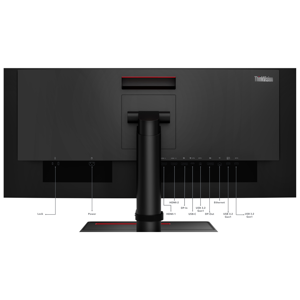 Монітор Lenovo P34w-20 (62DCRAT3UA) - зображення 9