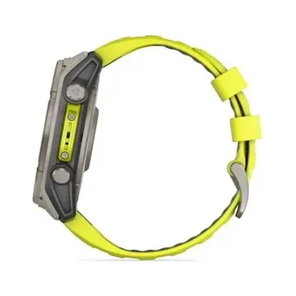Смарт-годинник Garmin fenix 8 51mm,Saph Solar, BareTi/Graphite,AmpYe/GrphBnd (010-02907-21) - изображение 5