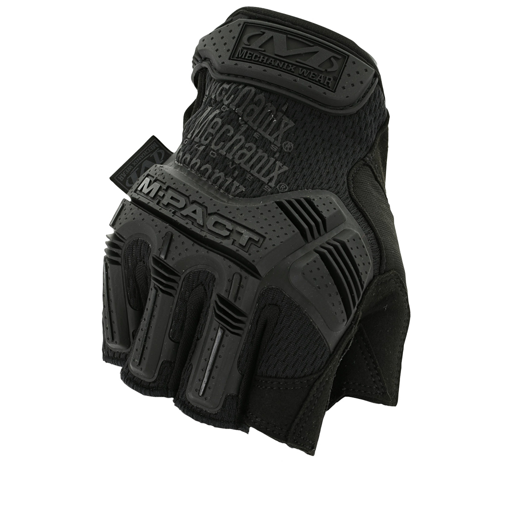 Тактичні рукавички Mechanix M-Pact Fingerless M Black (MFL-55-009) - зображення 1
