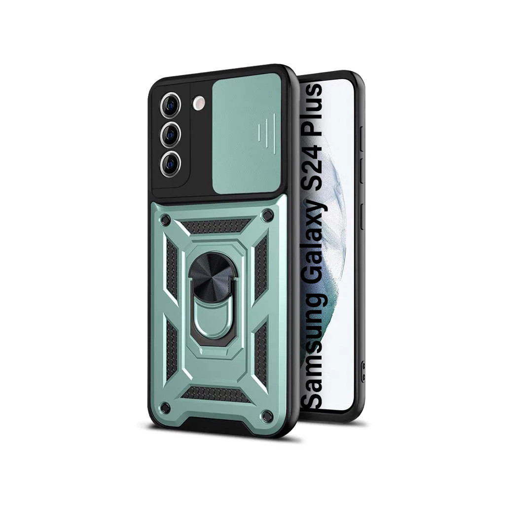 Чохол до мобільного телефона BeCover Military Samsung Galaxy S24 Plus SM-S926 Dark Green (710640) - зображення 1