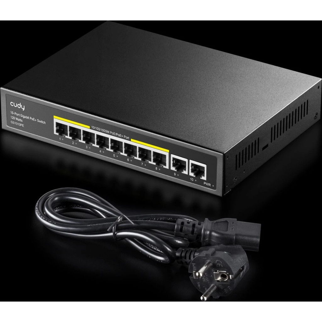 Комутатор мережевий Cudy GS1010PE - зображення 6