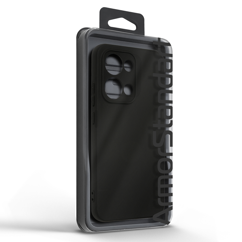 Чохол до мобільного телефона Armorstandart Matte Slim Fit OPPO Reno13 5G Camera cover Black (ARM81898) - зображення 5