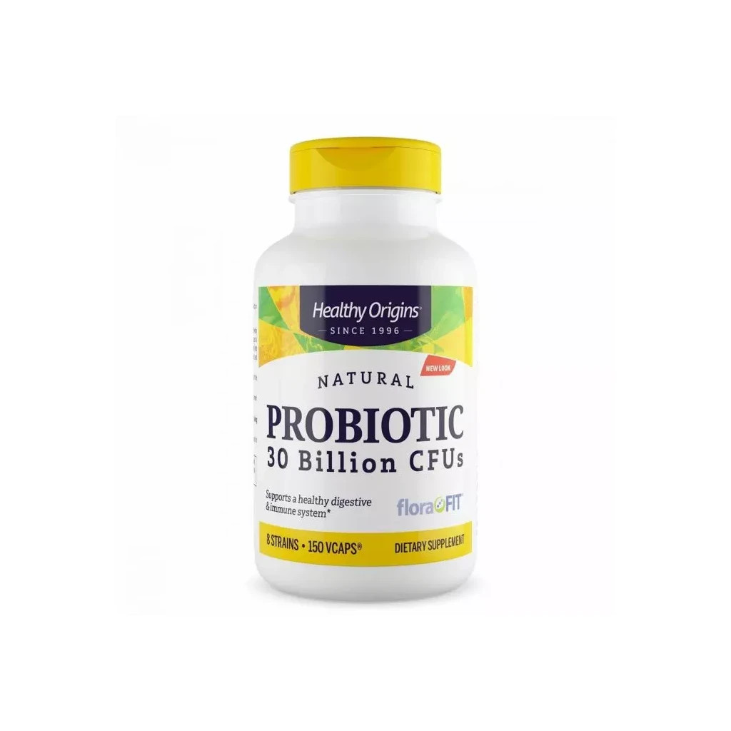 Пробіотики Healthy Origins 30 млрд КУО, Probiotic, 30 Billion, 150 вегетаріанських капсул (HO55518) - зображення 1