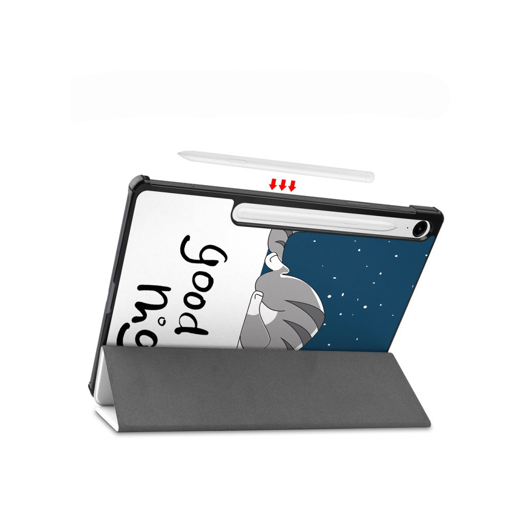 Чохол до планшета BeCover Smart Case Samsung Tab S9 (SM-X710/SM-X716)/S9 FE (SM-X510/SM-X516B) 11.0" Good Night (710418) - зображення 5