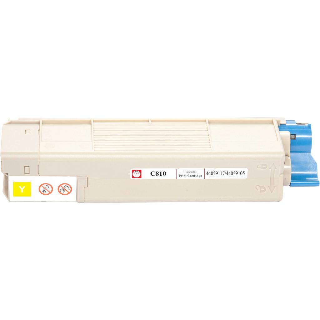 Тонер-картридж BASF OKI C5650/5750 Yellow 43872305/43872321 (KT-C5650Y) - зображення 2