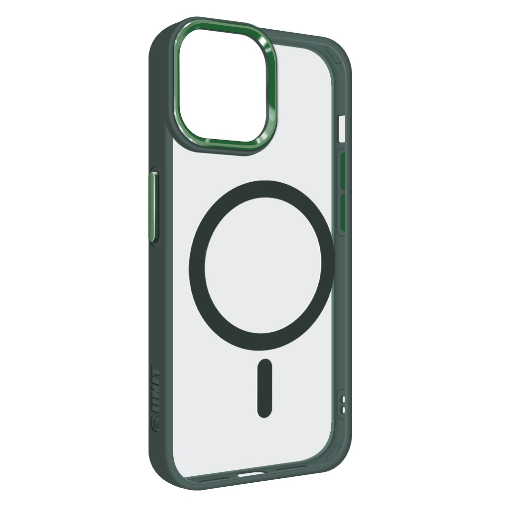 Чохол до мобільного телефона Armorstandart Unit MagSafe Apple iPhone 13 Dark Green (ARM66938) - зображення 1