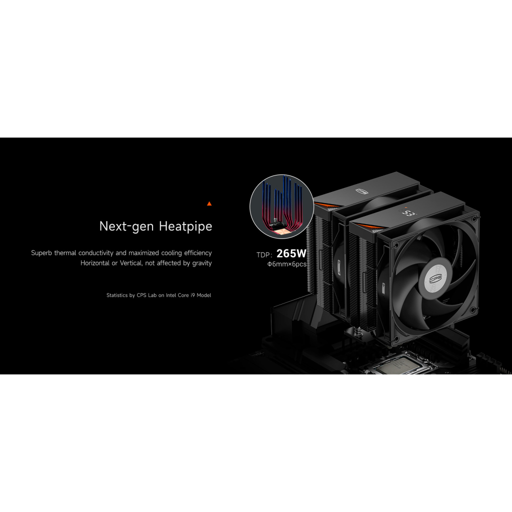 Кулер до процесора PcCooler RT620 Digital BK - изображение 12