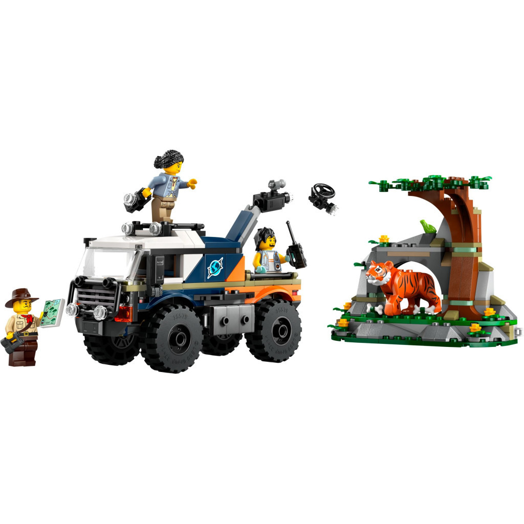 Конструктор LEGO City Позашляховик для дослідження джунглів (60426) - зображення 2