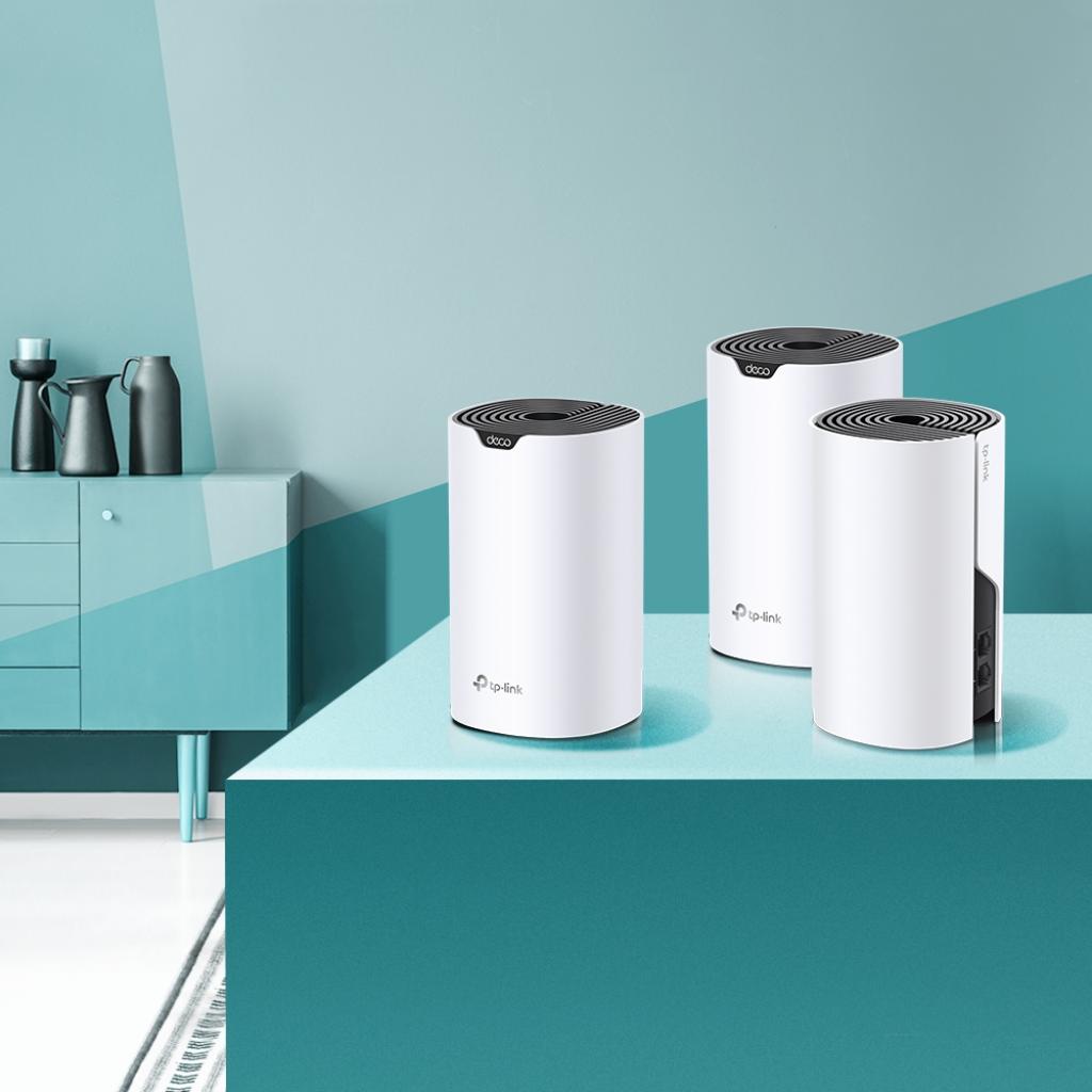 Точка доступу Wi-Fi TP-Link DECO S4 3 pcs AC1200, 2xGE LAN/WAN, MESH (DECO-S4-3-PACK) - зображення 4