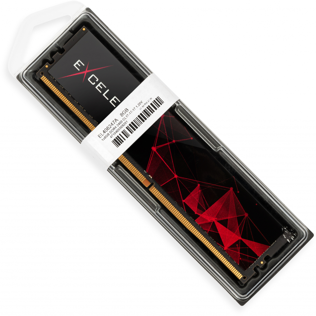 Модуль пам'яті для комп'ютера DDR4 8GB 2400 MHz LOGO Series eXceleram (EL408247A) - зображення 3