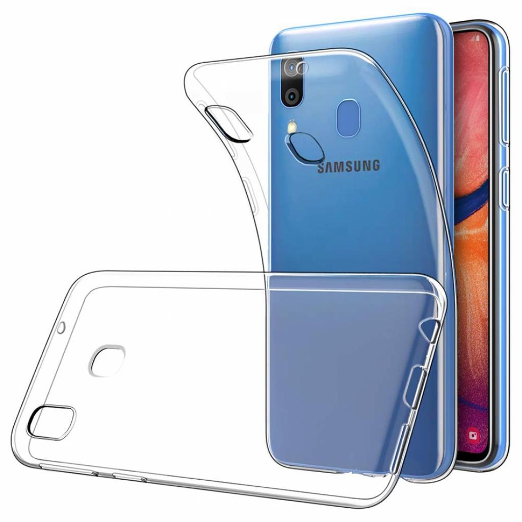 Чохол до мобільного телефона Laudtec SAMSUNG Galaxy A20 Clear tpu (Transperent) (LC-A20C) - зображення 1