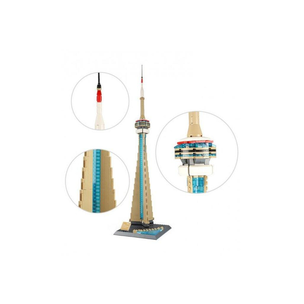 Конструктор Wange Сі-Ен-Тауер. Телевізійна башта Торонто (WNG-CN-Tower) - зображення 2