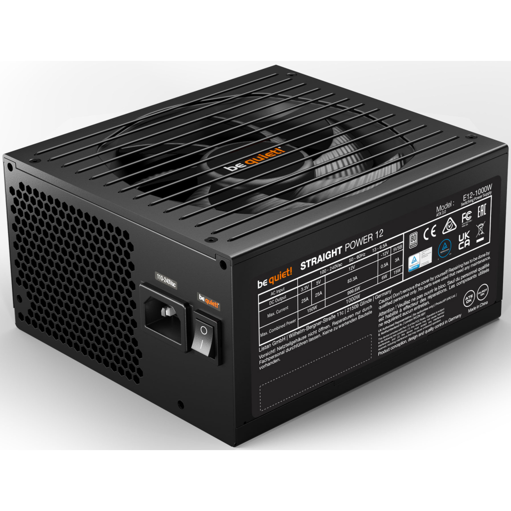 Блок живлення Be quiet! 1000W STRAIGHT POWER 12 (BN338) - зображення 2
