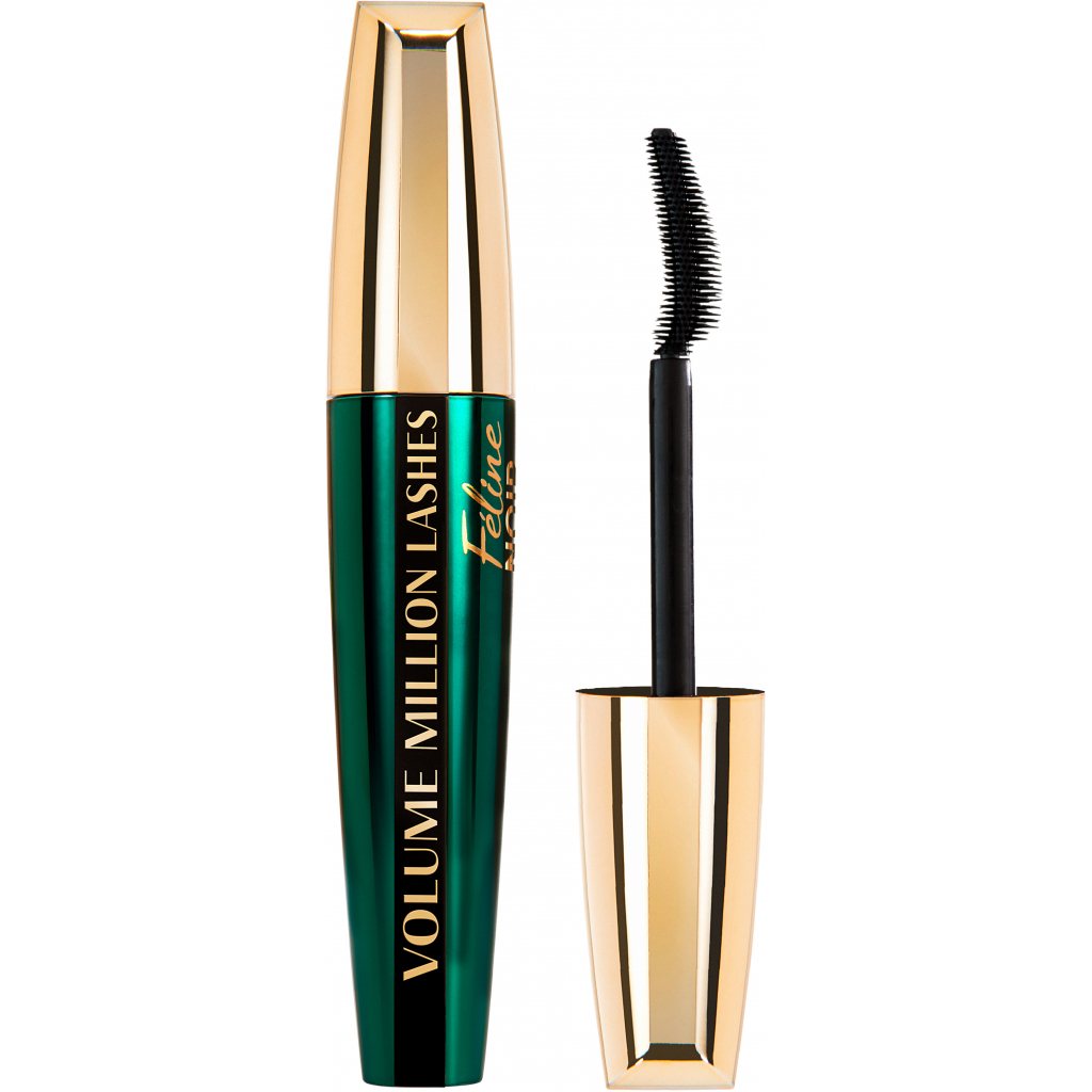 Туш для вій L'Oreal Paris Volume Million Lashes Feline Extra-Black 9.2 мл (3600523110674) - изображение 1