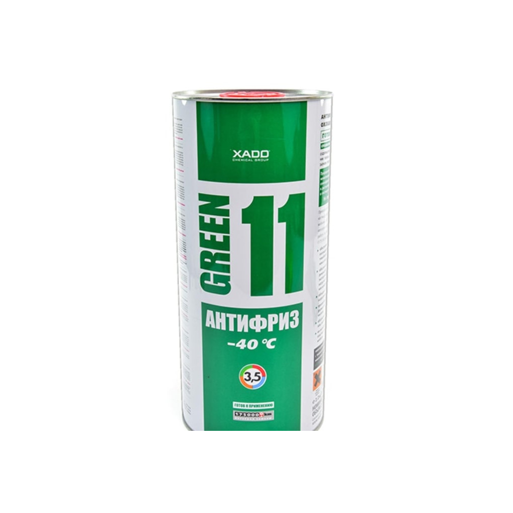 Антифриз Xado Green 11 -40 2 л (XA 50206) - зображення 1