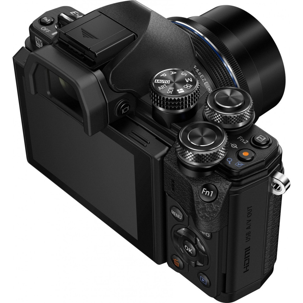 Цифровий фотоапарат Olympus E-M10 mark II 14-42 mm Kit black (V207051BE000) - зображення 8