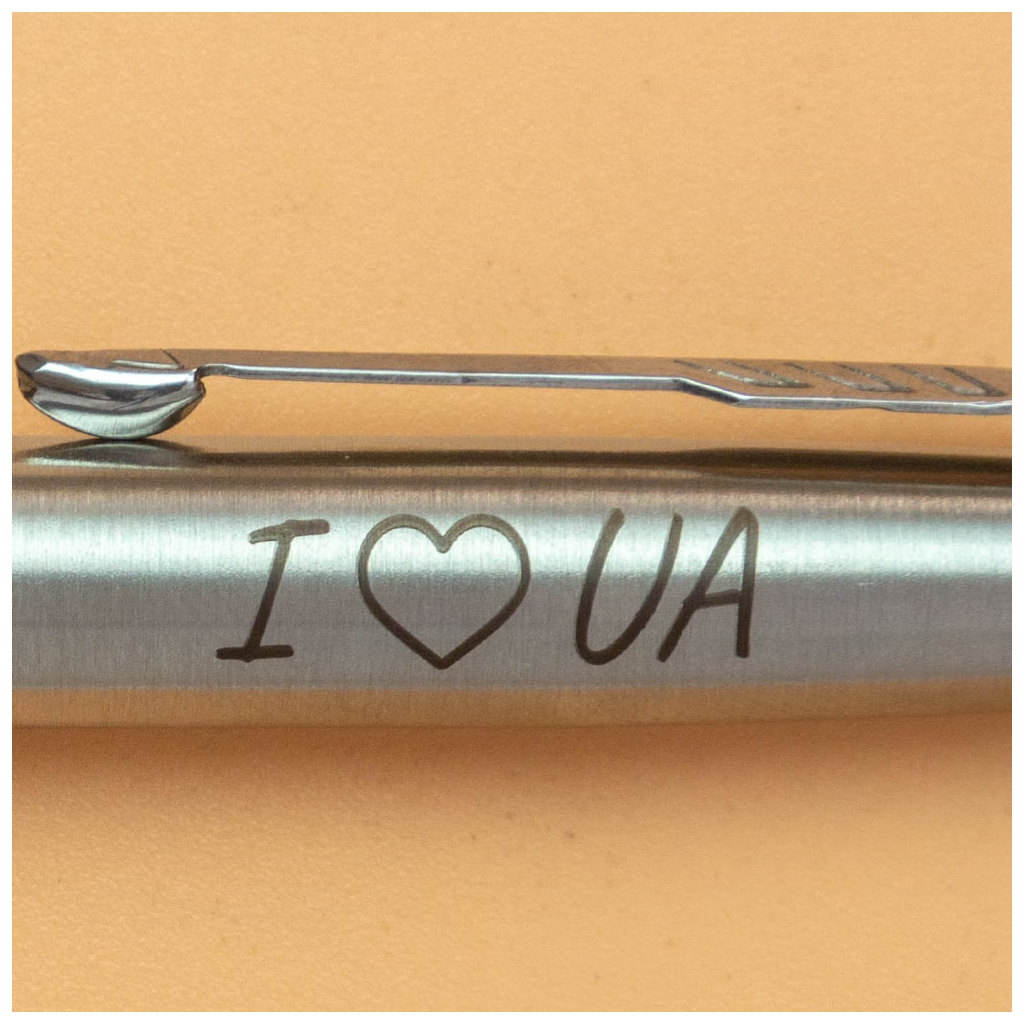 Ручка кулькова Parker JOTTER 17 UKRAINE SS CT BP I Love UA (16132_T207b) - зображення 2