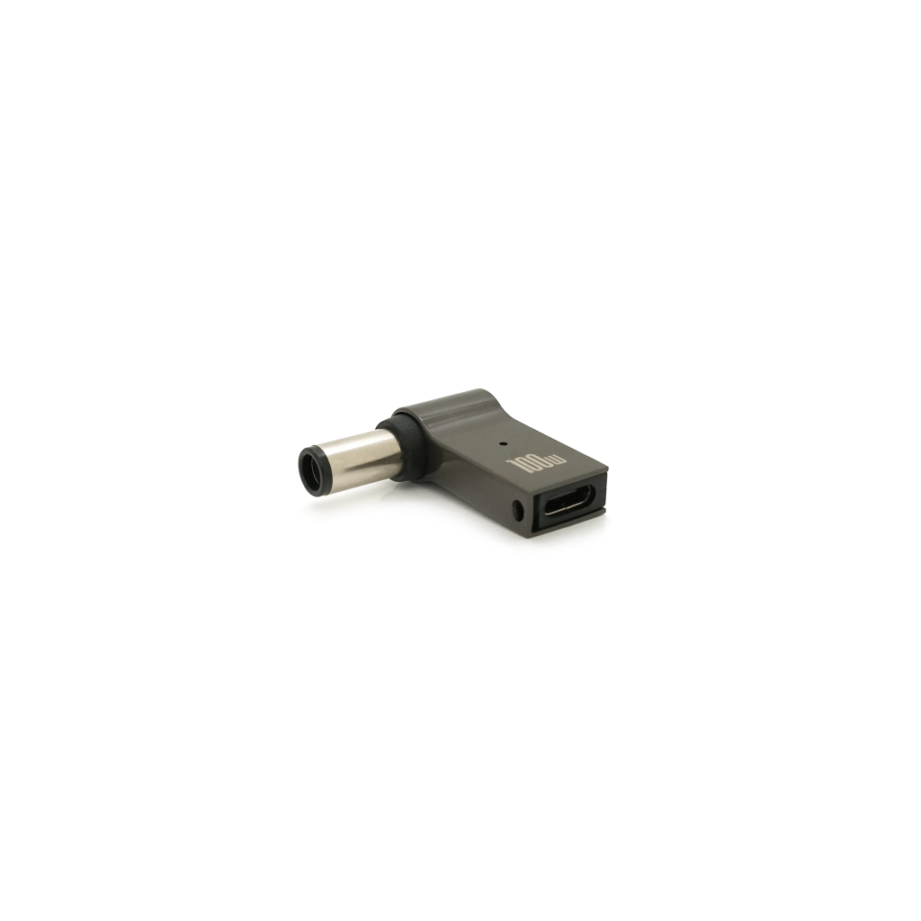 Адаптер USB-C F to DC 7.4x5.0mm M 100W for HP Voltronic (AHPTC7.4*5.0) - зображення 1