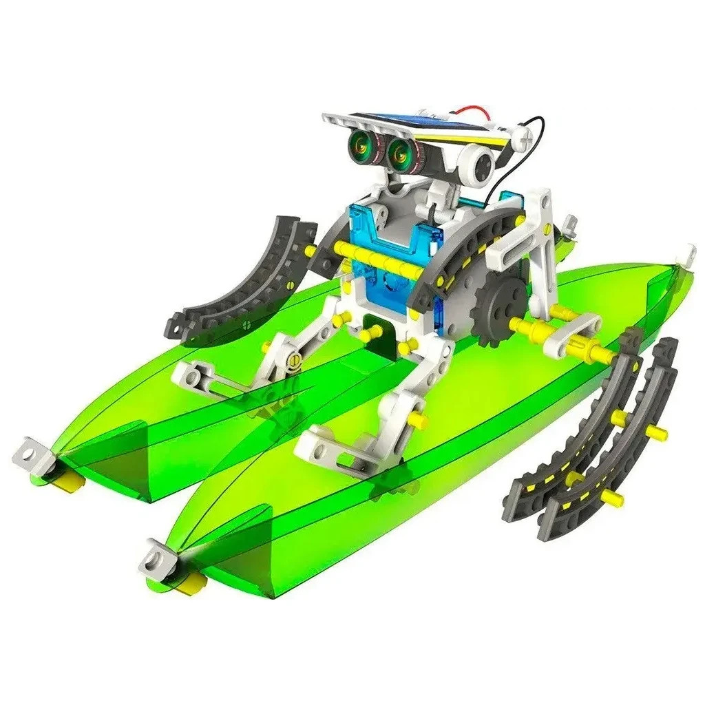 Конструктор Same Toy Мультибот 14 в 1 на сонячній панелі (214UT) - зображення 8