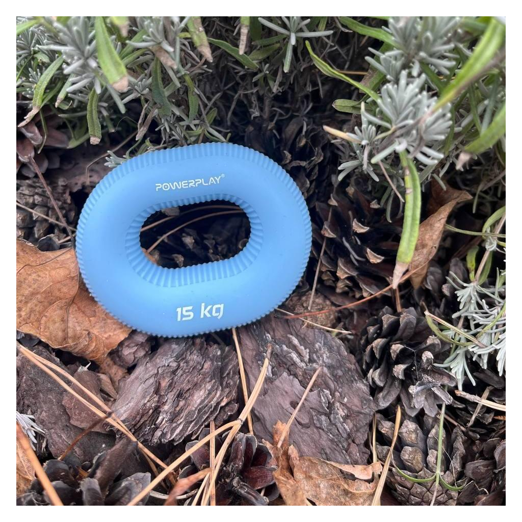 Еспандер PowerPlay PP-4336 Hand Grip Light 15 кг Блакитний (PP_4336_Blue_15kg) - зображення 5