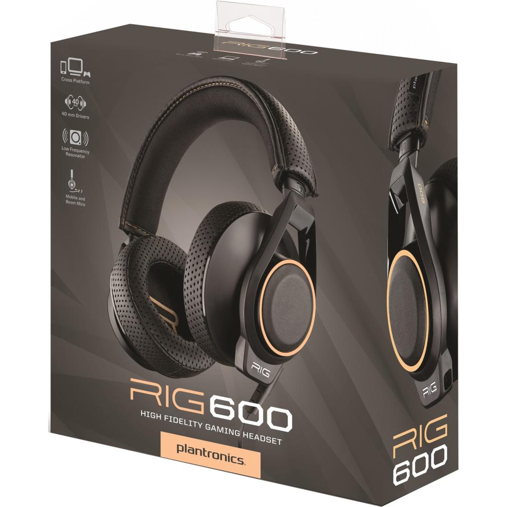 Навушники Plantronics RIG 600 XBOX/PS4 E+A Black (206806-05) - зображення 4