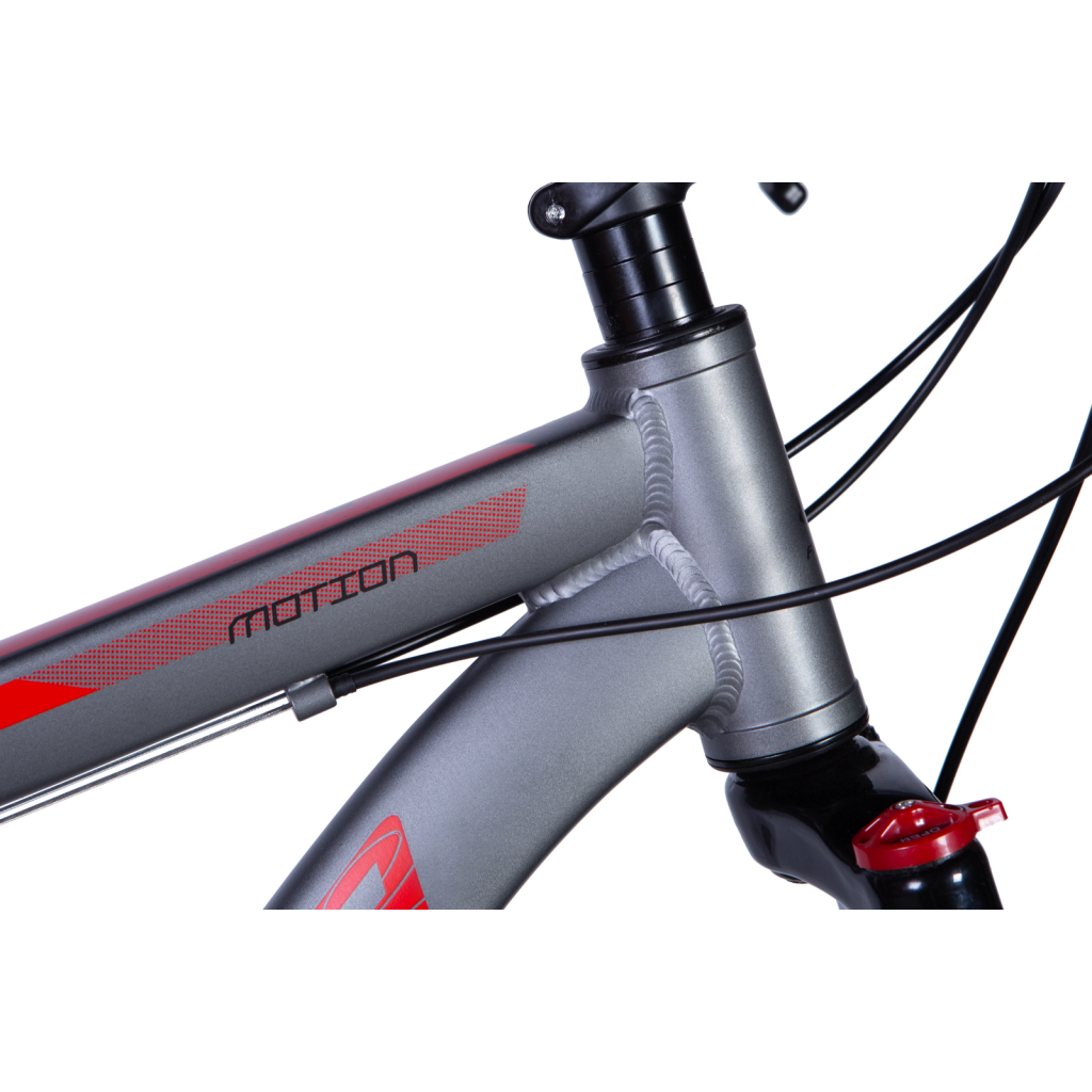 Велосипед Formula 29" Motion AM DD рама-17" Al сіро-червоний 2024 (OPS-FR-29-296) - зображення 2