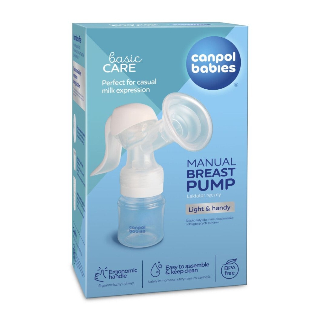 Молоковідсмоктувач Canpol babies ручний Basic (12/216) - зображення 3