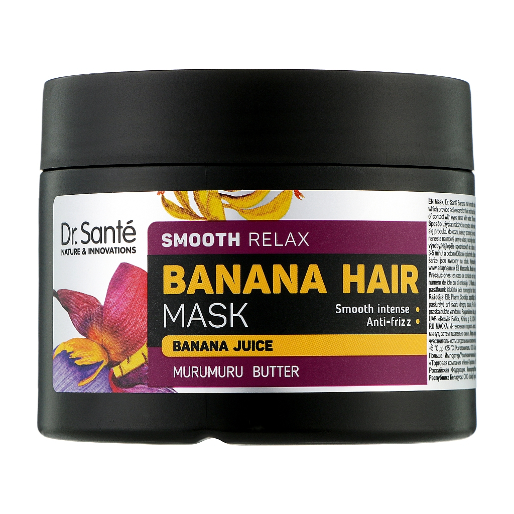 Маска для волосся Dr. Sante Banana Hair 300 мл (8588006040975) - зображення 1