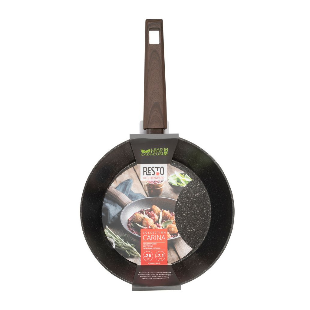 Сковорода Resto Carina глибока 26 см (93162) - зображення 9