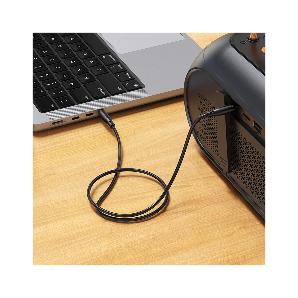 Кабель мультимедійний 3.5mm M to 3.5mm M 1.0m BL26 black BOROFONE (6941991122170) - picture 8