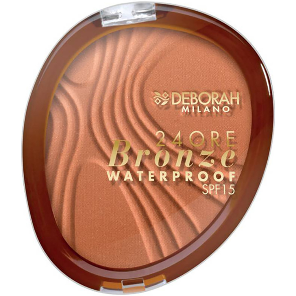 Пудра для обличчя Deborah 24Ore Bronzer Waterproof SPF15 01 - Light Rose (8009518364897) - изображение 1