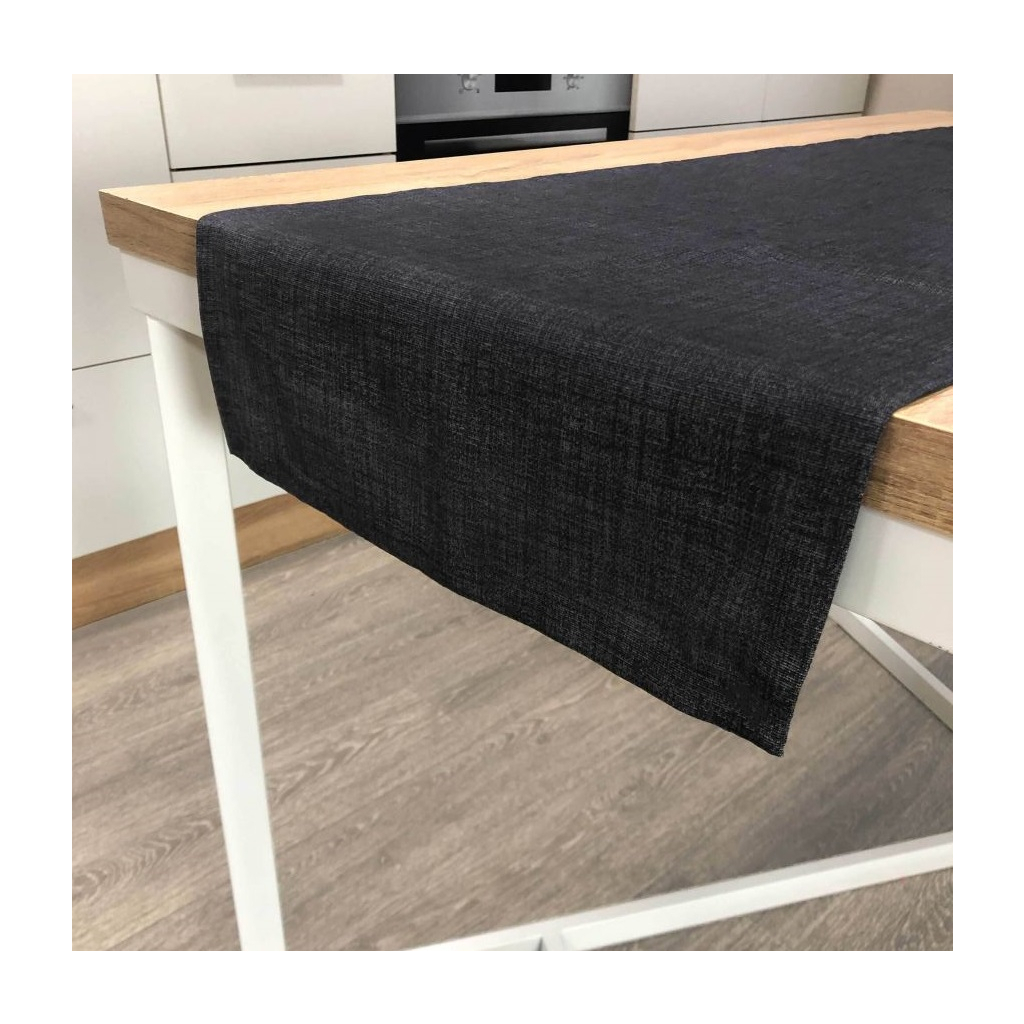 Доріжка на стіл Прованс Black Milan 120х40 (4823093434561) - зображення 2