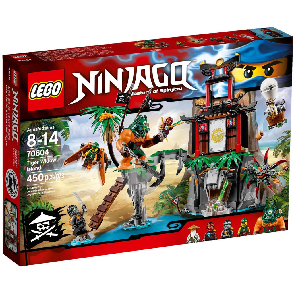 Конструктор LEGO Ninjago Острів тигрових вдів (70604) - зображення 1
