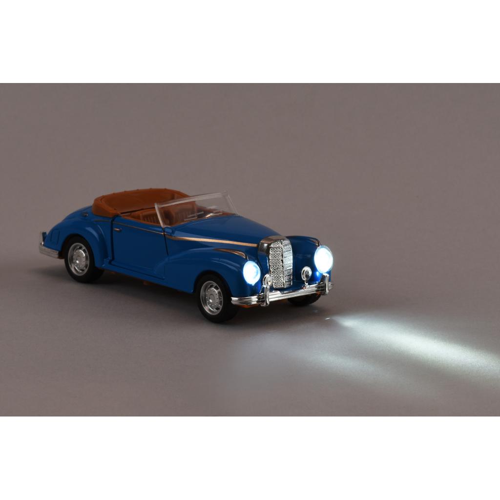 Машина Same Toy Vintage Car со светом и звуком Синий открытый кабриолет (601-3Ut-8) - зображення 4