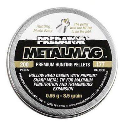 Пульки JSB Metalmag, 4,5 мм , 0,55 г, 200 шт/уп (2001-01-200) - зображення 1