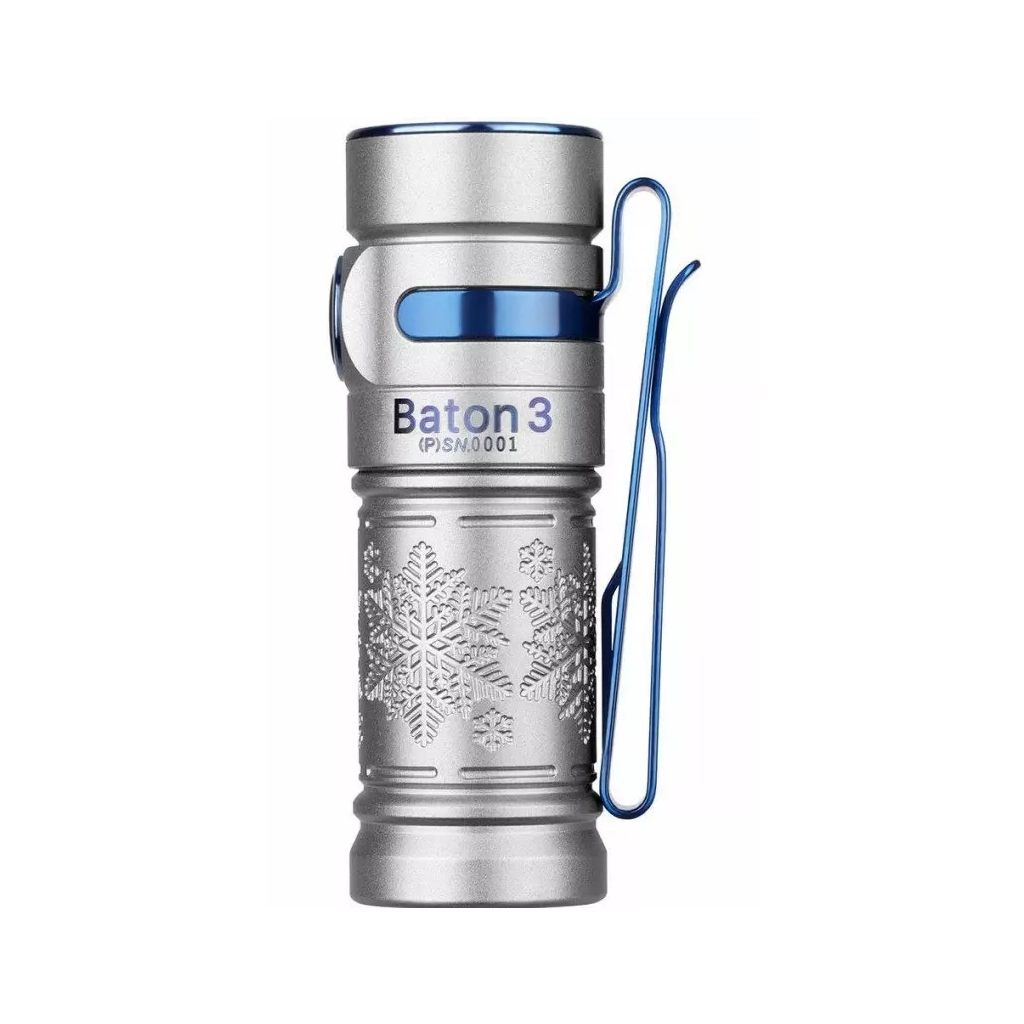 Ліхтар Olight Baton 3 Premium Edition Winter (2370.35.43) - зображення 7