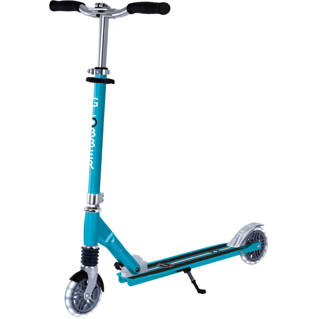 Самокат Globber Flow Element Comfort Lights колеса з підсвічуванням Блакитний (727-301) - зображення 1