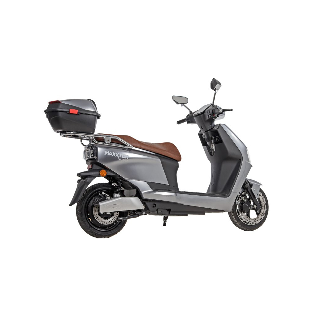 Електроскутер Maxxter LUMINA (Silver) 1500 Вт, сріблястий (1605963) - зображення 3