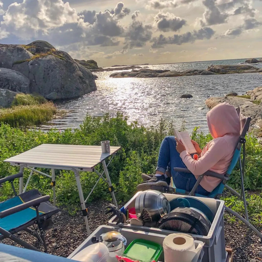 Крісло складане Uquip Sidney Blue/Grey (244003) - зображення 12